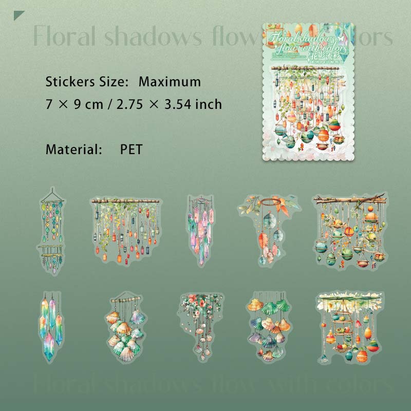 10 Pcs Fantasy PET Stickers HYLC