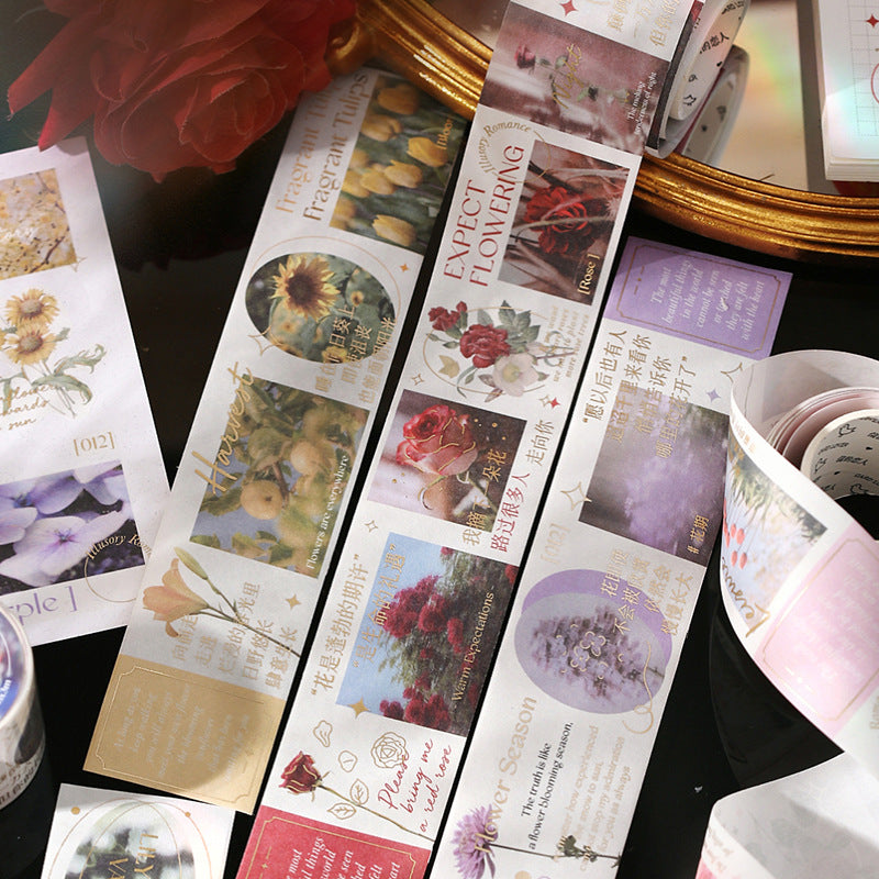 1 Roll Spring Flower Washi Tape HYJWR