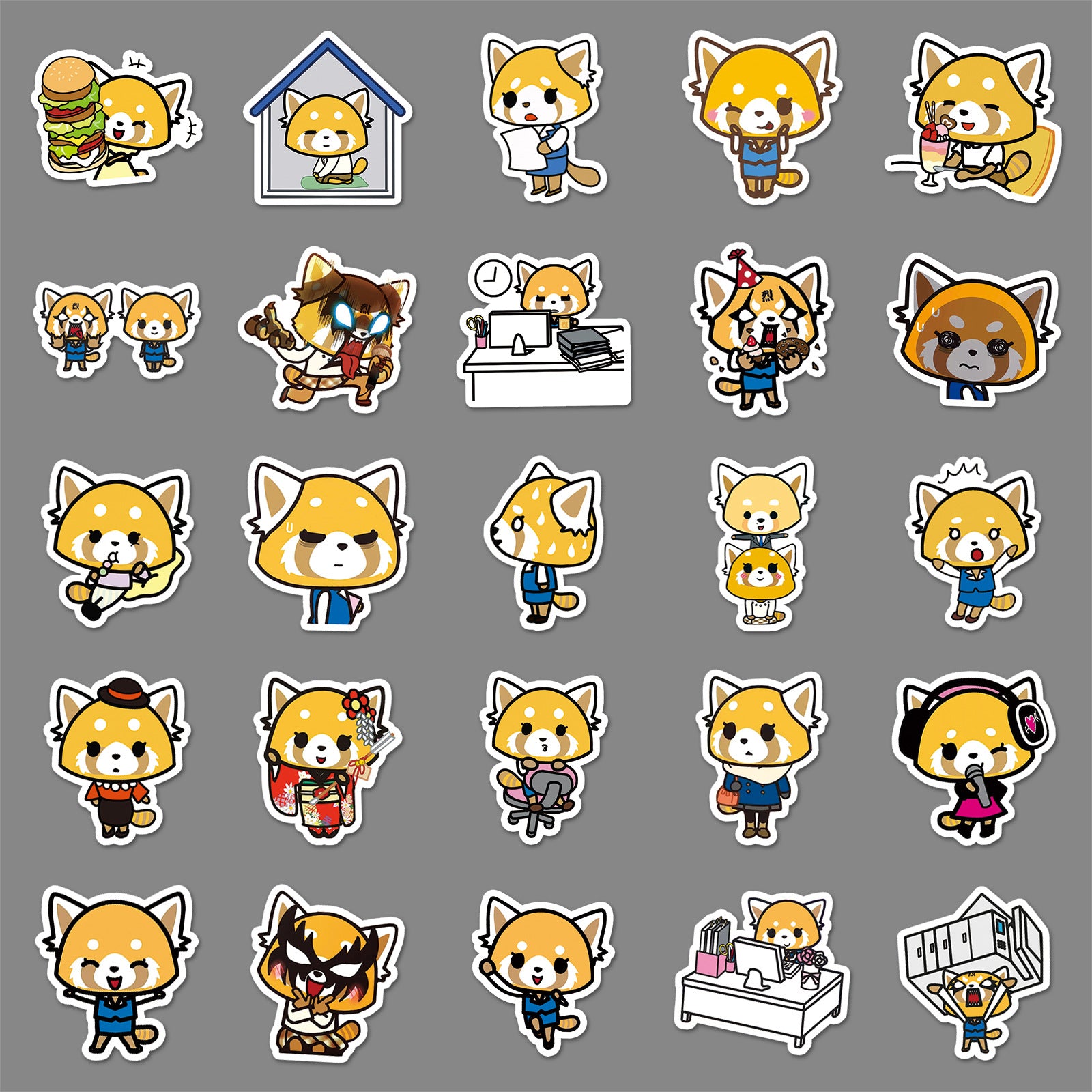 50Pcs Kawaii Waterproof Vinyl Stickers SRO114