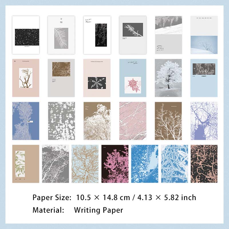 50 Pcs Creative Scrapbook Paper RJWH