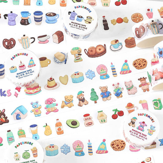 1 Roll Cute Decoration Washi Stickers Tape LTSJ