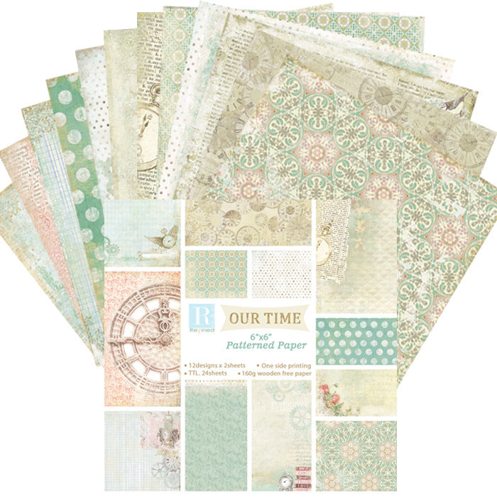 6 inch Scrapbook Paper Pad JYY6001