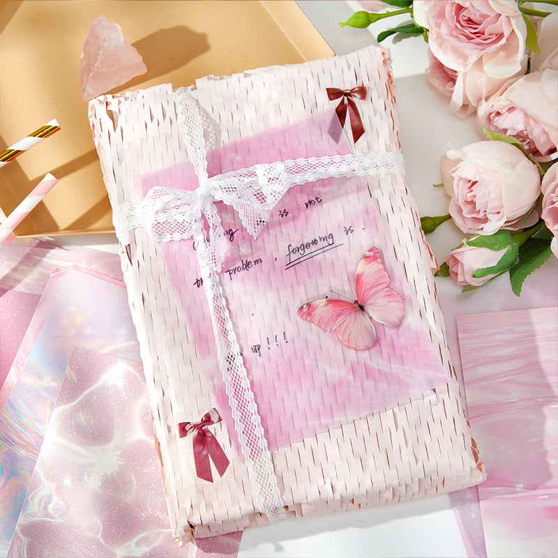 20 Pcs Water Texture Scrapbook Paper RGFY