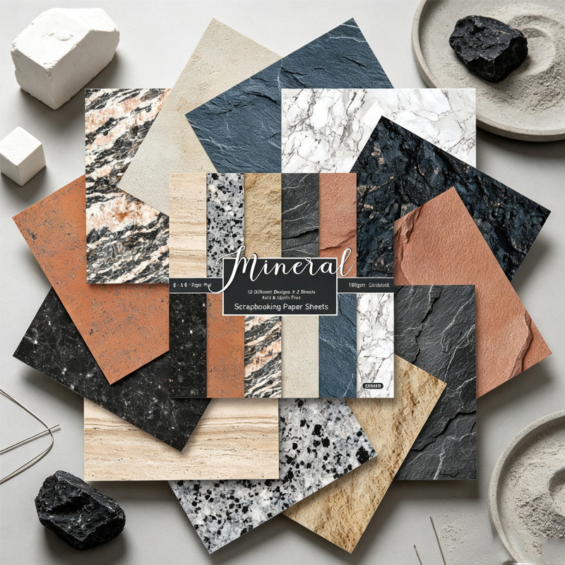 6 inch Scrapbook Paper Pad SKP003B