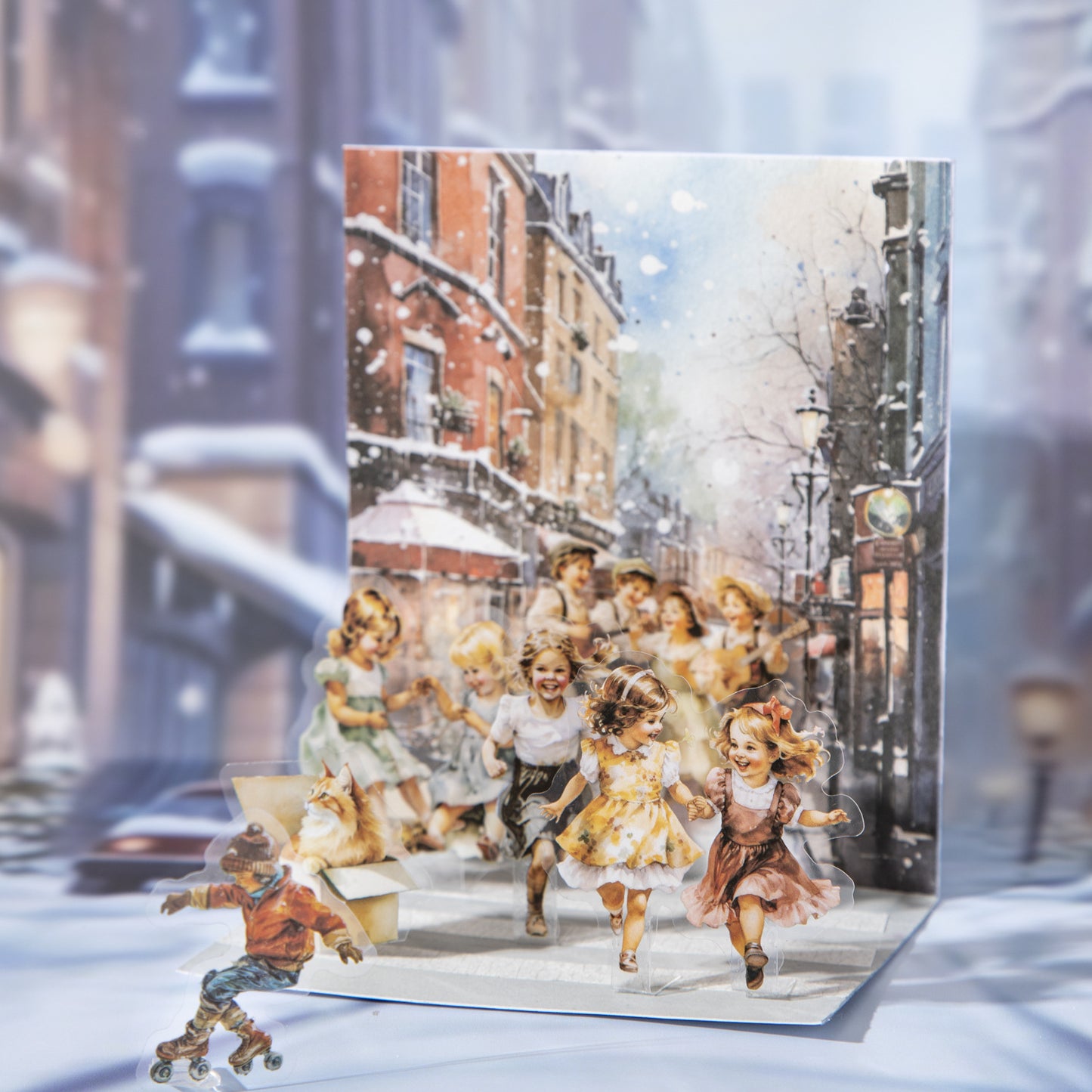 20 Pcs Childhood Theme PET Stickers TNSG