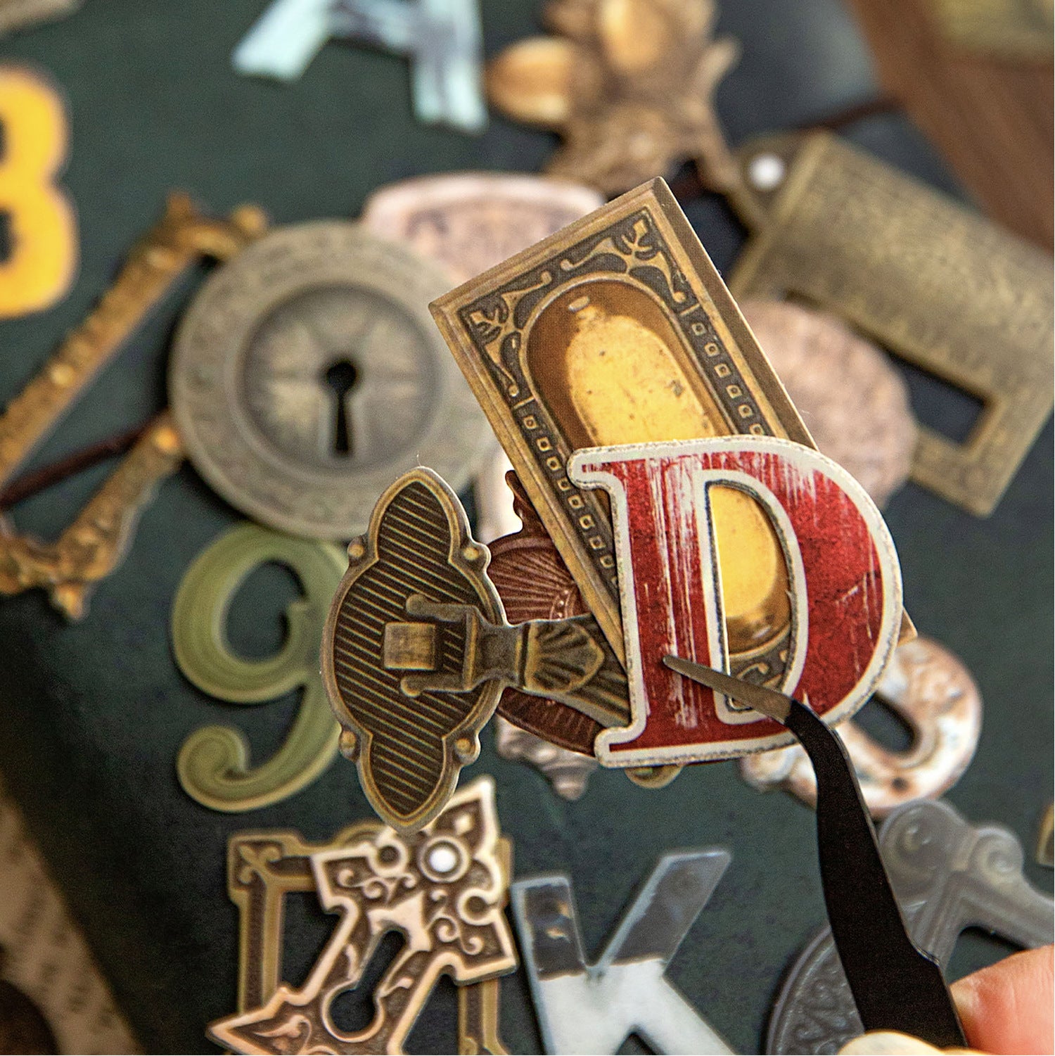 40 Pcs Vintage Stickers SGXJ