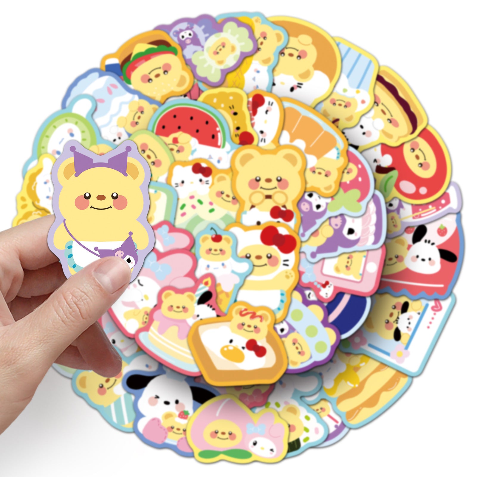 50Pcs Kawaii Waterproof Vinyl Stickers SRO109