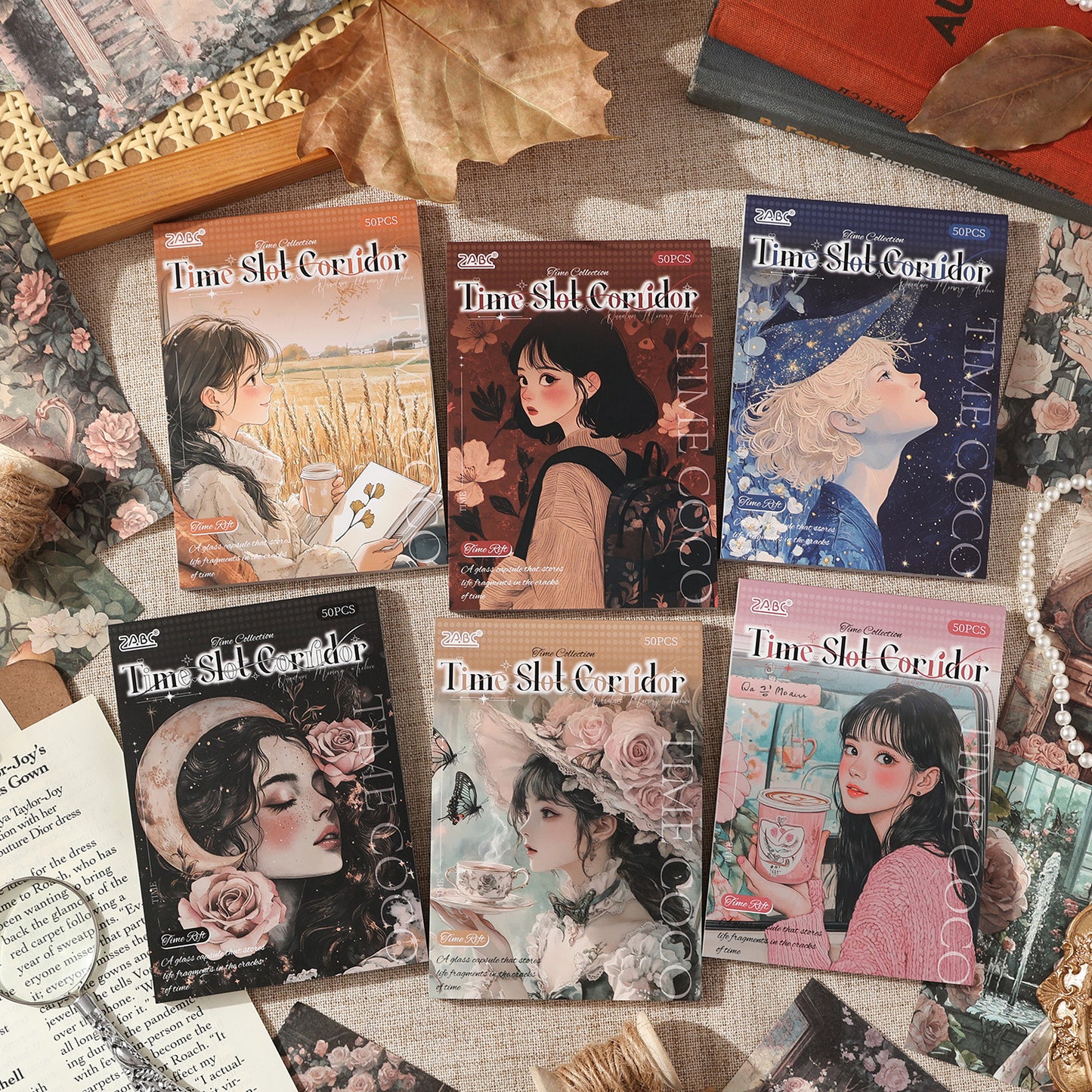 50 Sheets Classic Girl Journal Paper SXHL