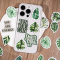 46 Pcs Green Leaf Stickers LYXZ