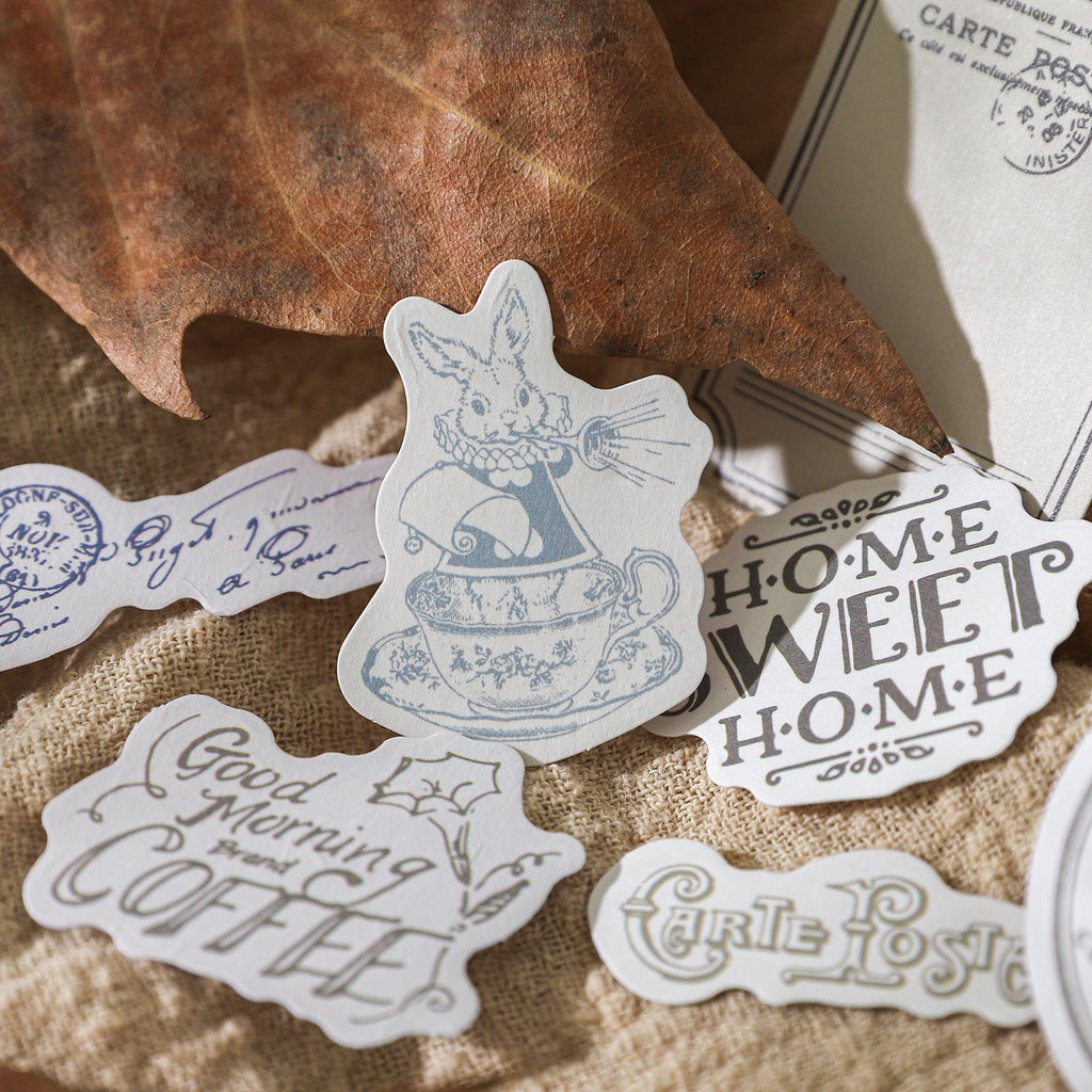 25 Pc Vintage Journal Stickers JNYJ