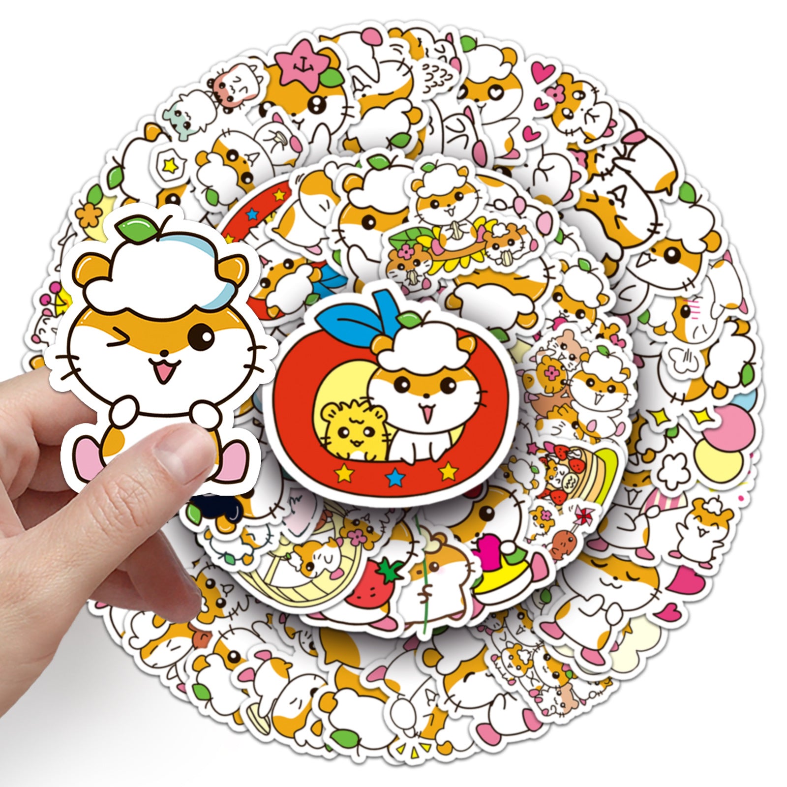 50Pcs Kawaii Waterproof Vinyl Stickers SRO107