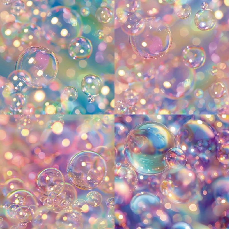 6 inch Bubble Scrapbook Paper Pad SKP019