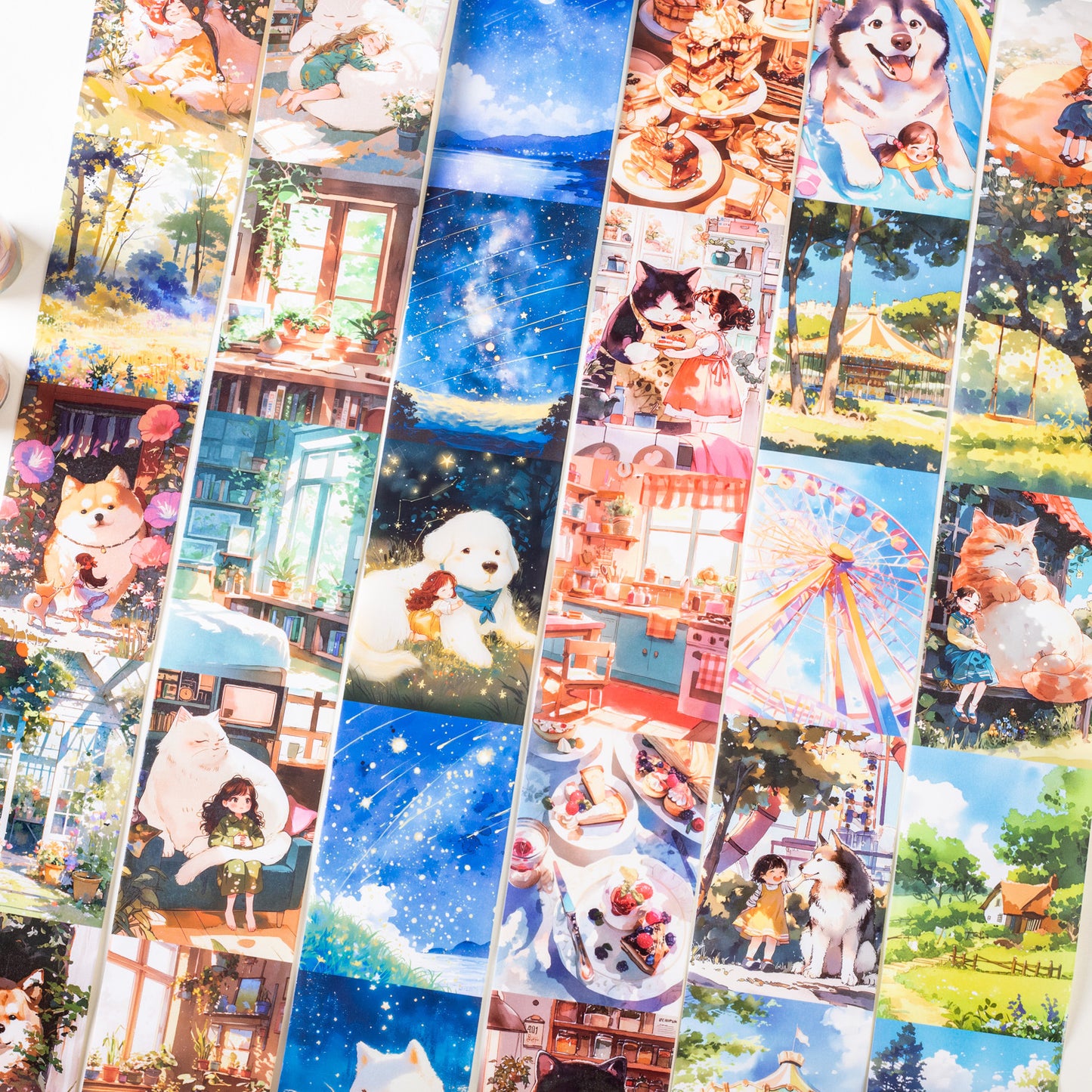 1 Roll Fantasy Cartoon Washi Tape ACZYSH