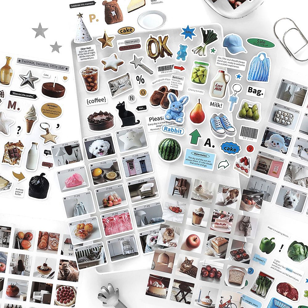 2 Sheets Lifestyle Planner Stickers WHXSG