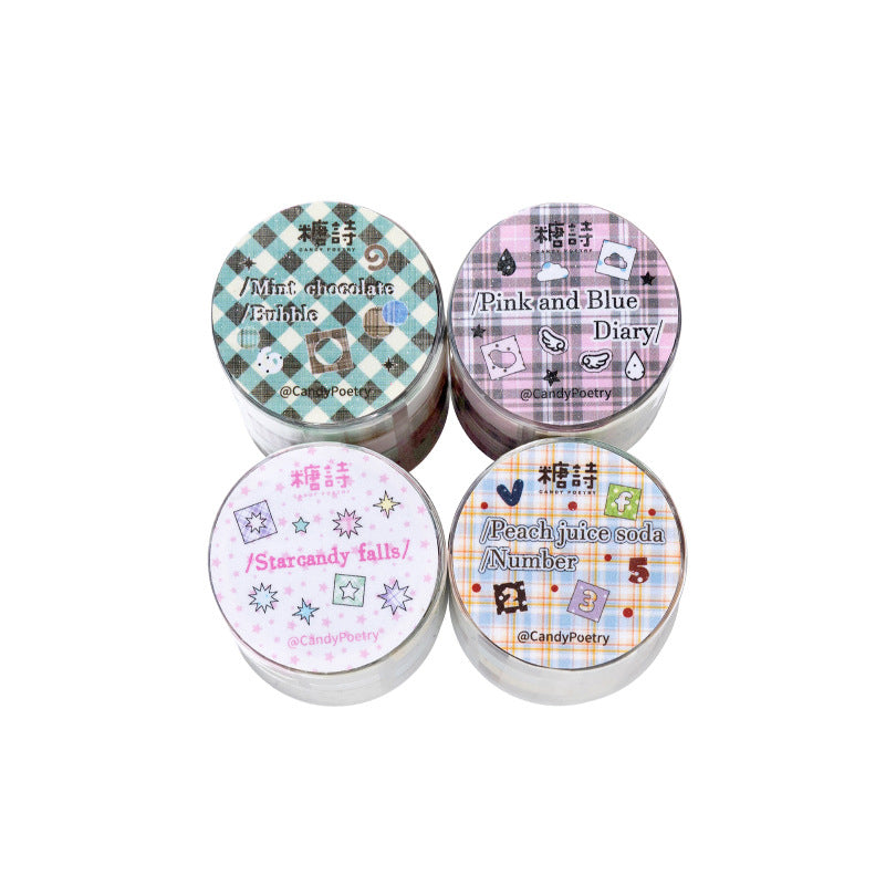 1 Roll Cute Planner Stickers Tape JCSCZ