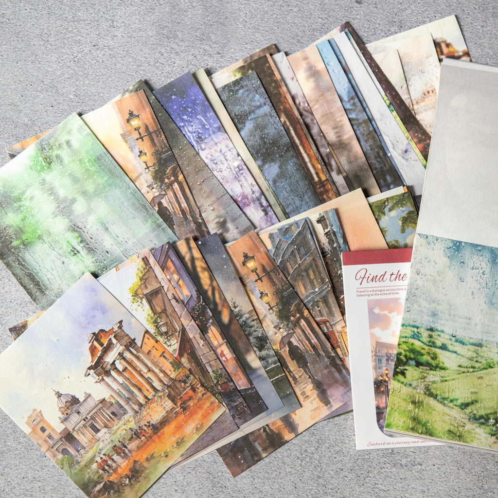 50 Sheets Travel Journal Paper Book XMZL