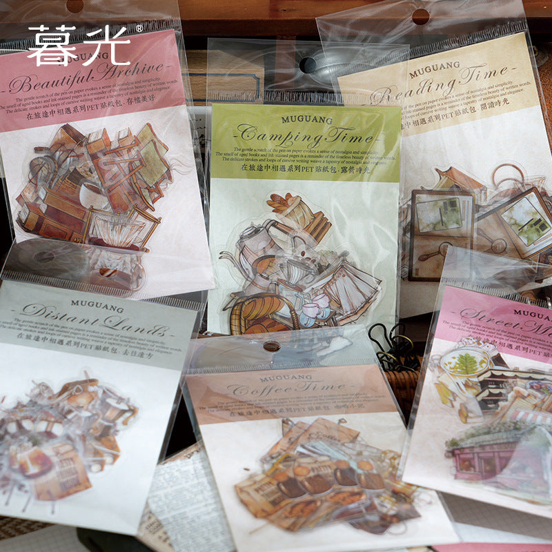 30 Pcs Lifestyle Gadgets PET Stickers LTZXY