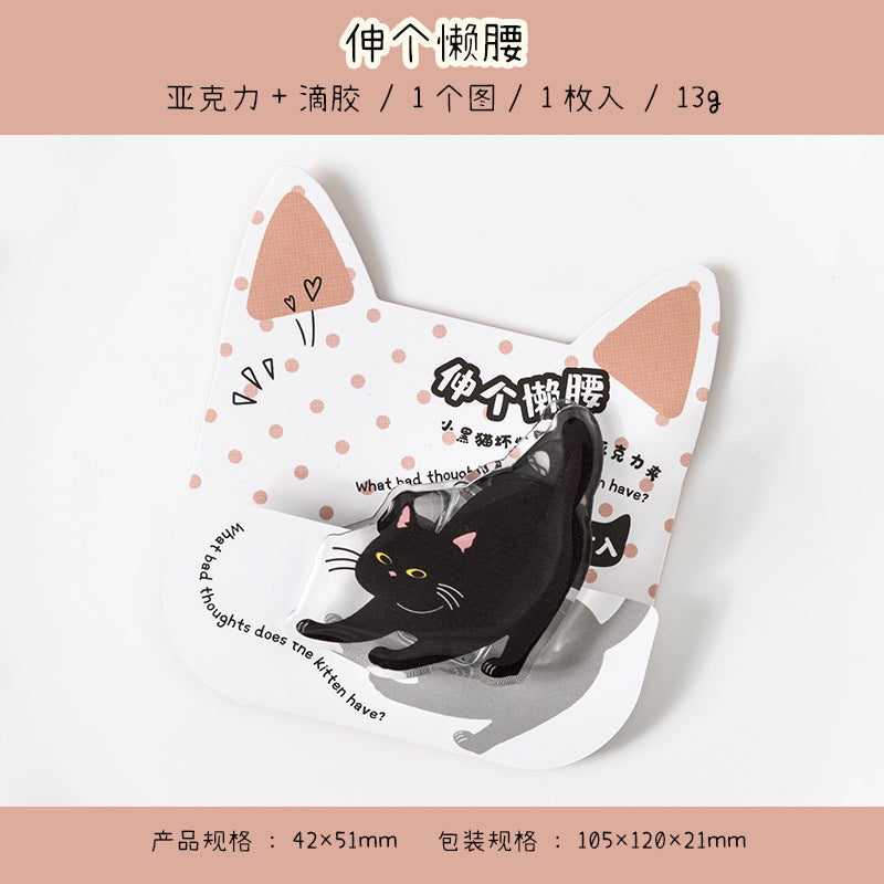 1 Pc Cat Themed Clip HMHXS