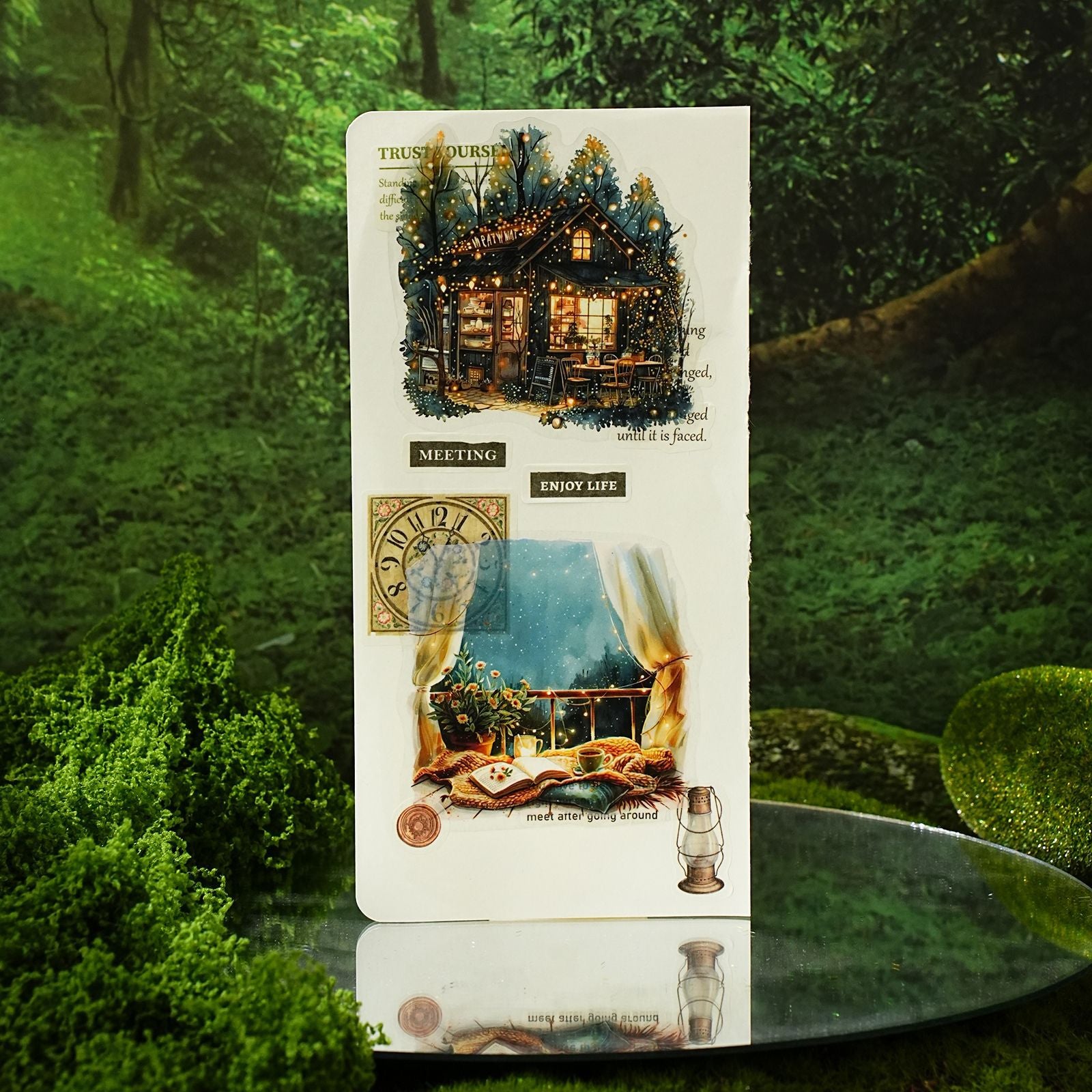 20 Pcs Fantasy PET Stickers GYWY