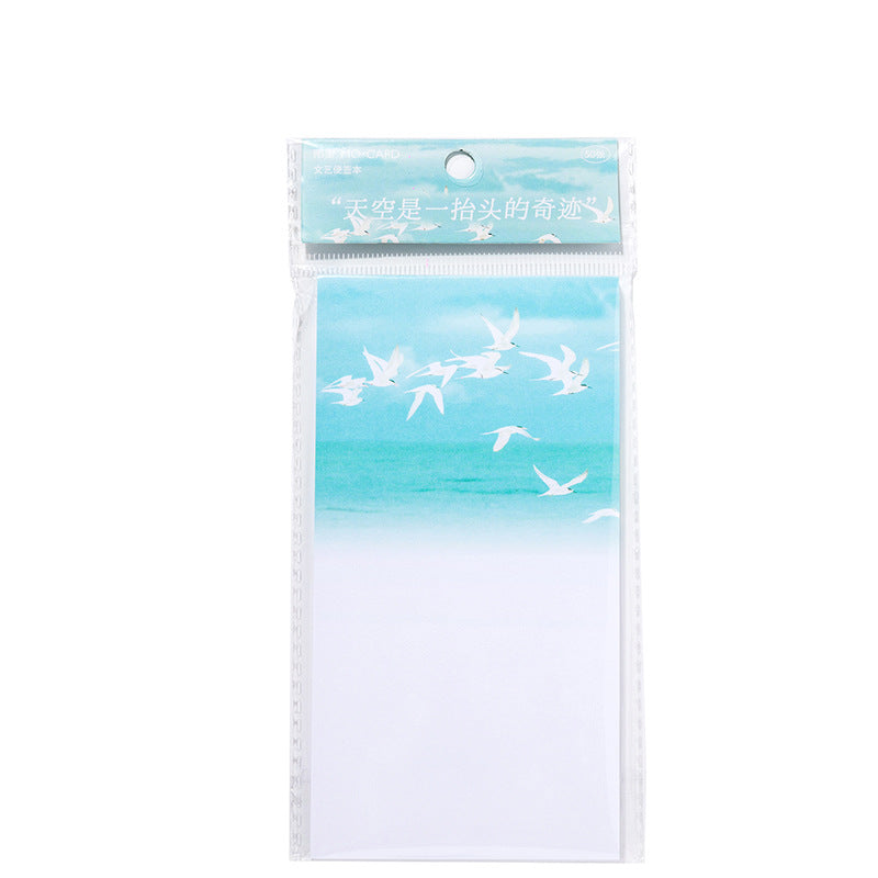 50 Pcs Cute Notepad Paper WWZYS