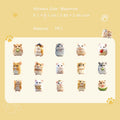 30 Pcs Cartoon Animal PET Stickers KAZY
