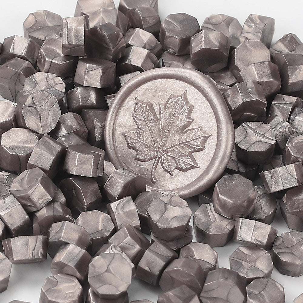 100 PCS Octagon Wax Seal Beads H123