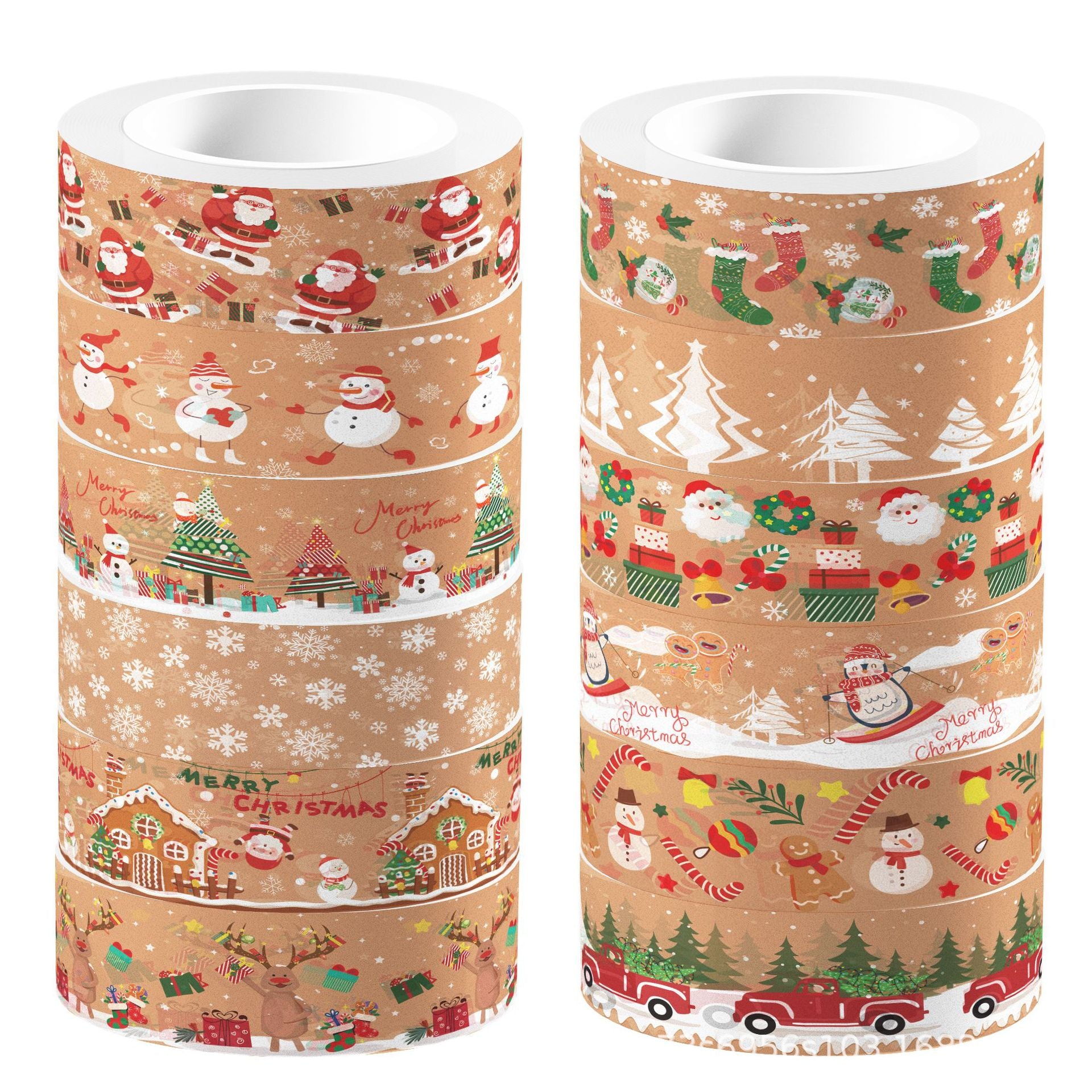 12 Roll Washi Tape Set ZH023