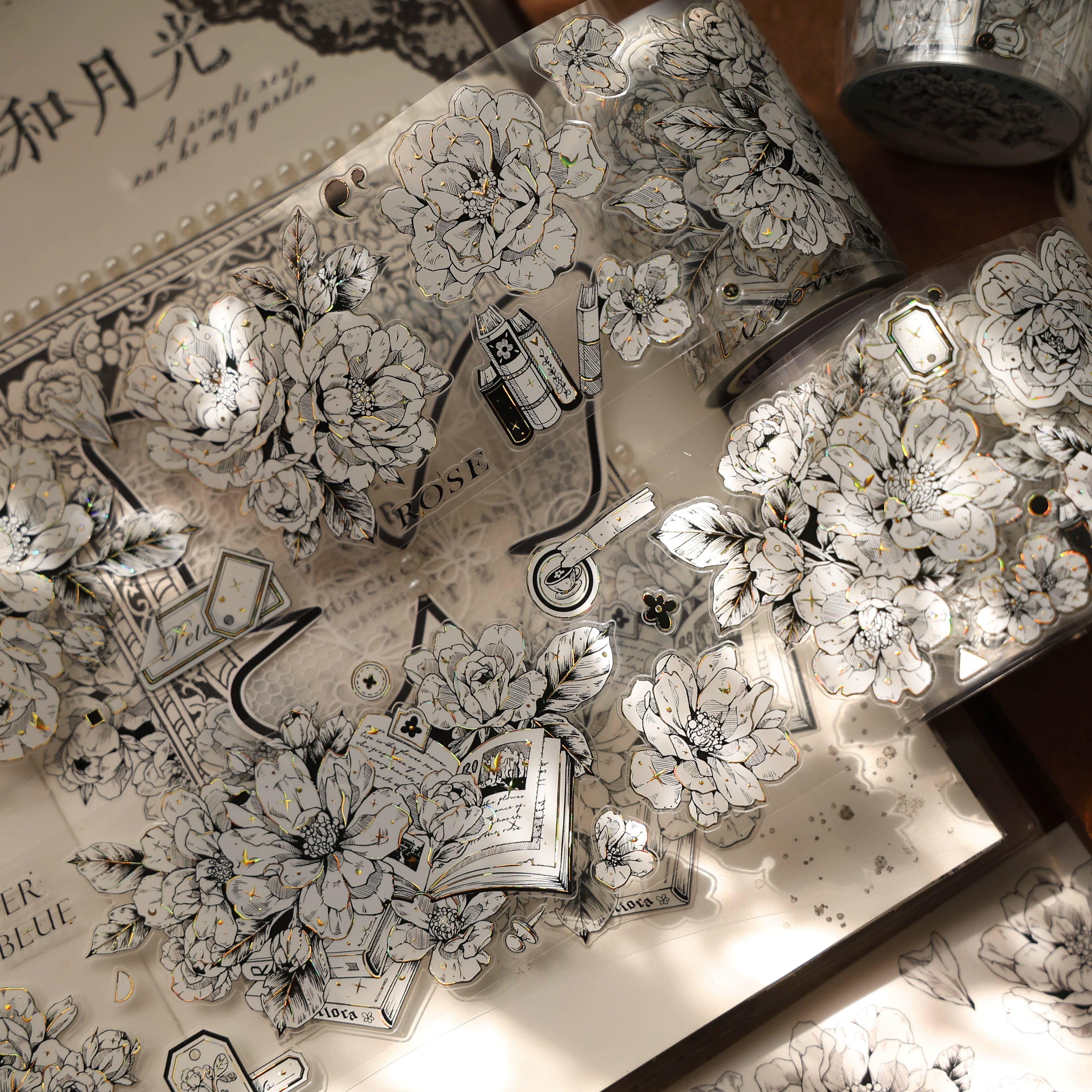 Floral Decorative Tape Rolls- Anthologia