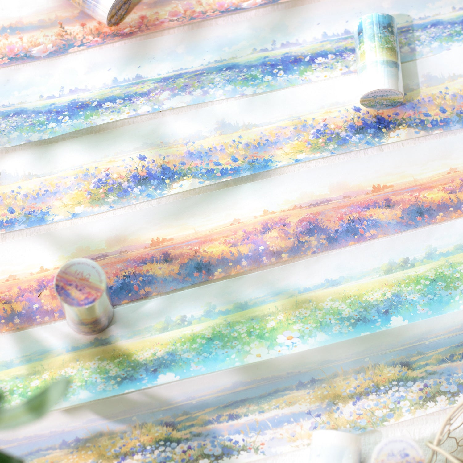 1 Roll Flower Field Washi Tape CYAR