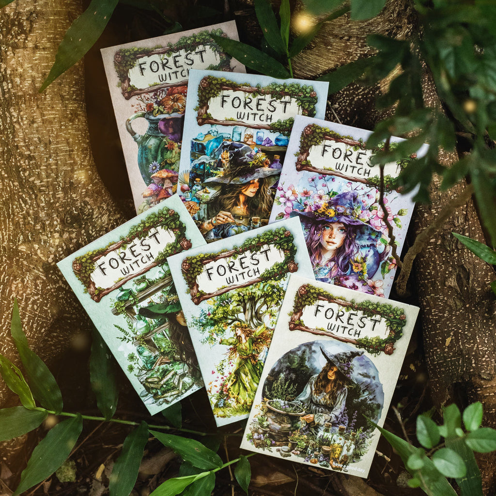 30 Pcs Magic Themed PET Stickers SLNW