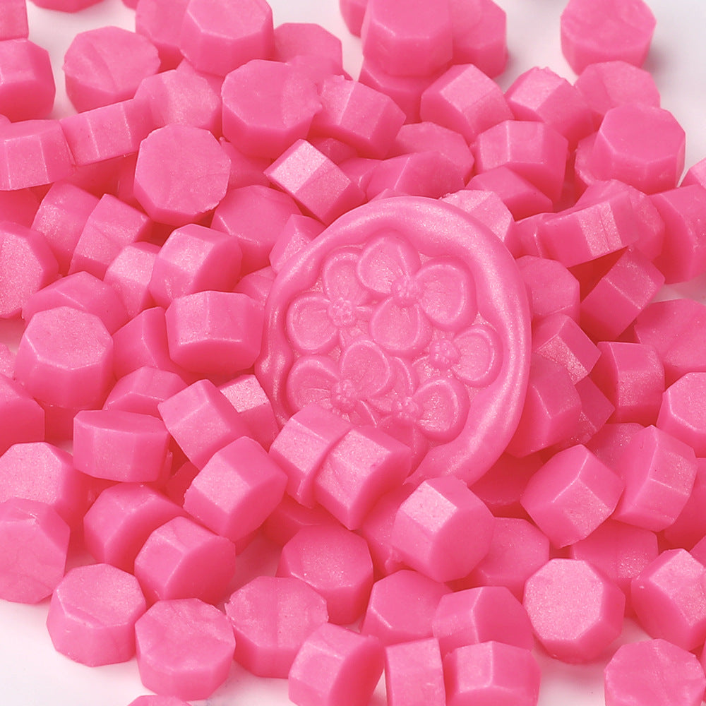 100 PCS Octagon Wax Seal Beads H34