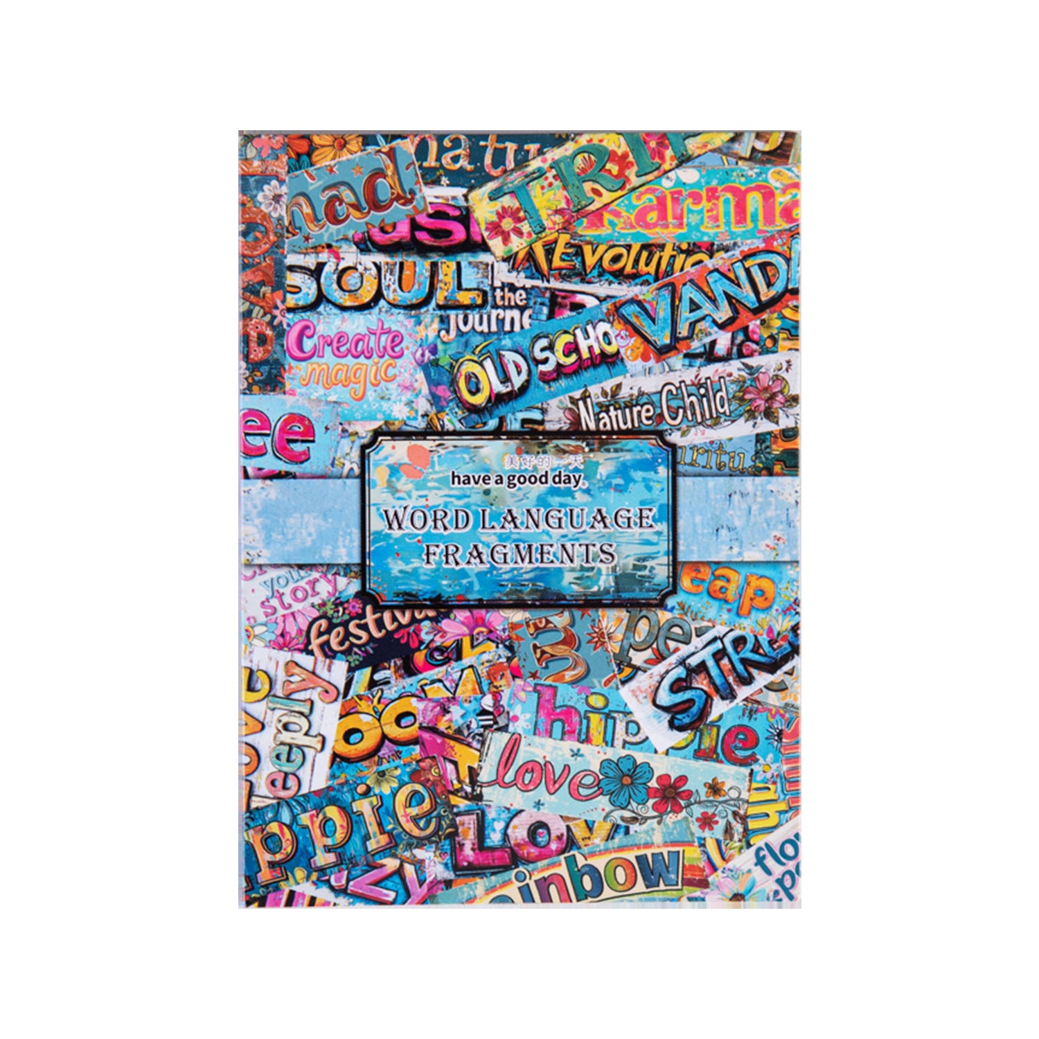 100 Pcs Quote Word Stickers ZYSP