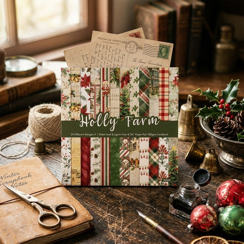 6 inch Scrapbook Paper Pad SKP2625