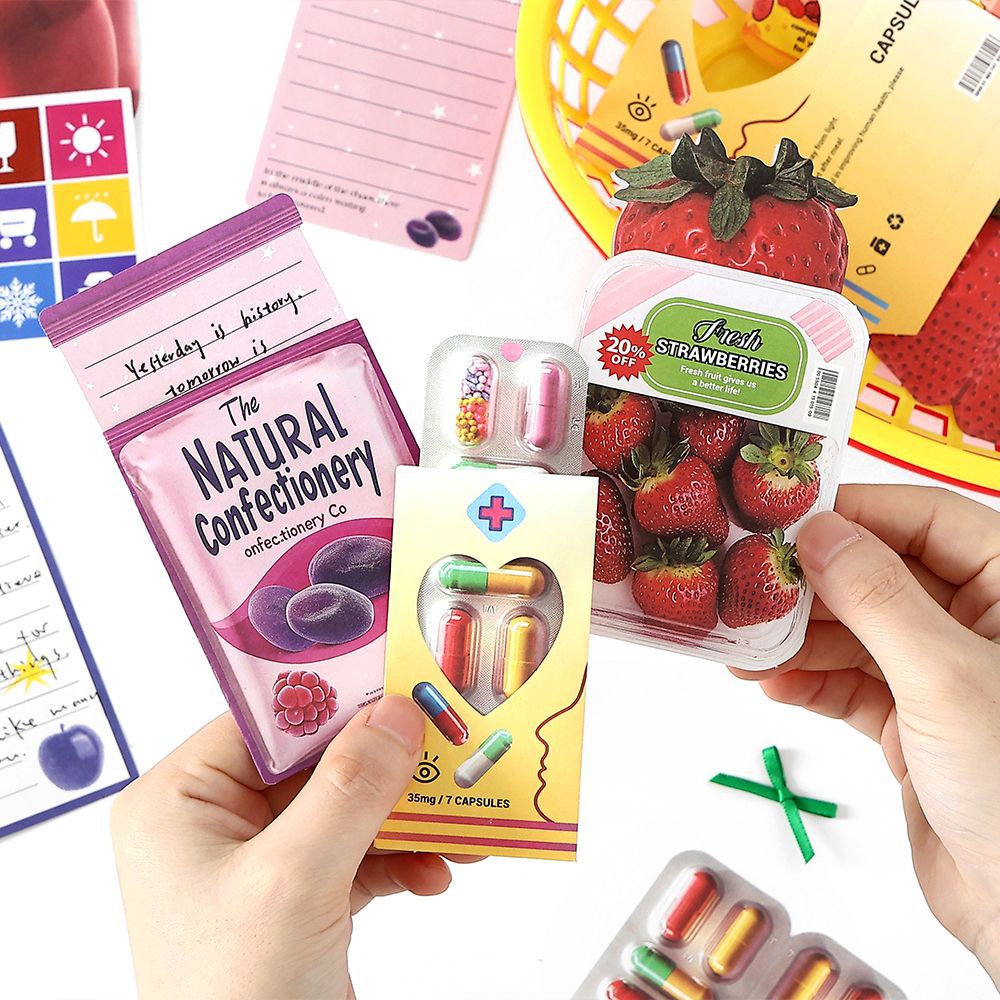 24 Pcs Creative Junk Journal Paper and Stickers Kit JMBGZ