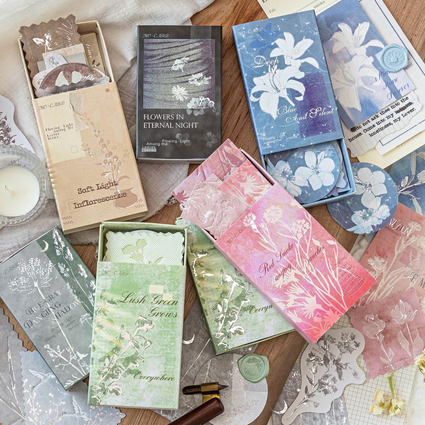 20 Pcs Emobossed Journal Paper YJLG