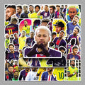 50Pcs Football Theme Waterproof Vinyl Stickers STY03