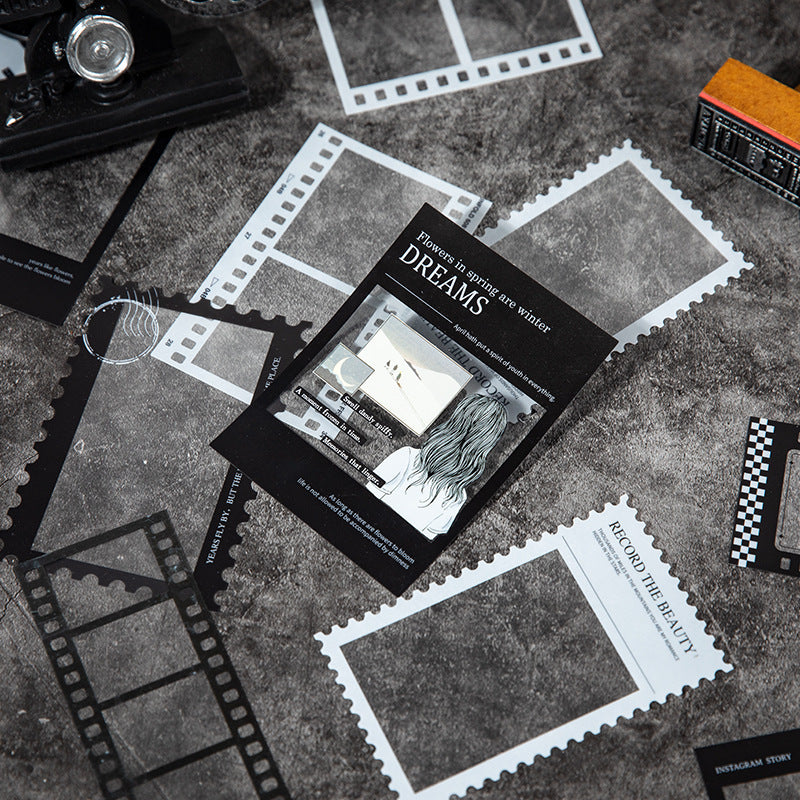 20 Pcs Movie Film Bottle PET Stickers SKTY