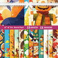 6 inch Thanksgiving Day Scrapbook Paper Pad PA202
