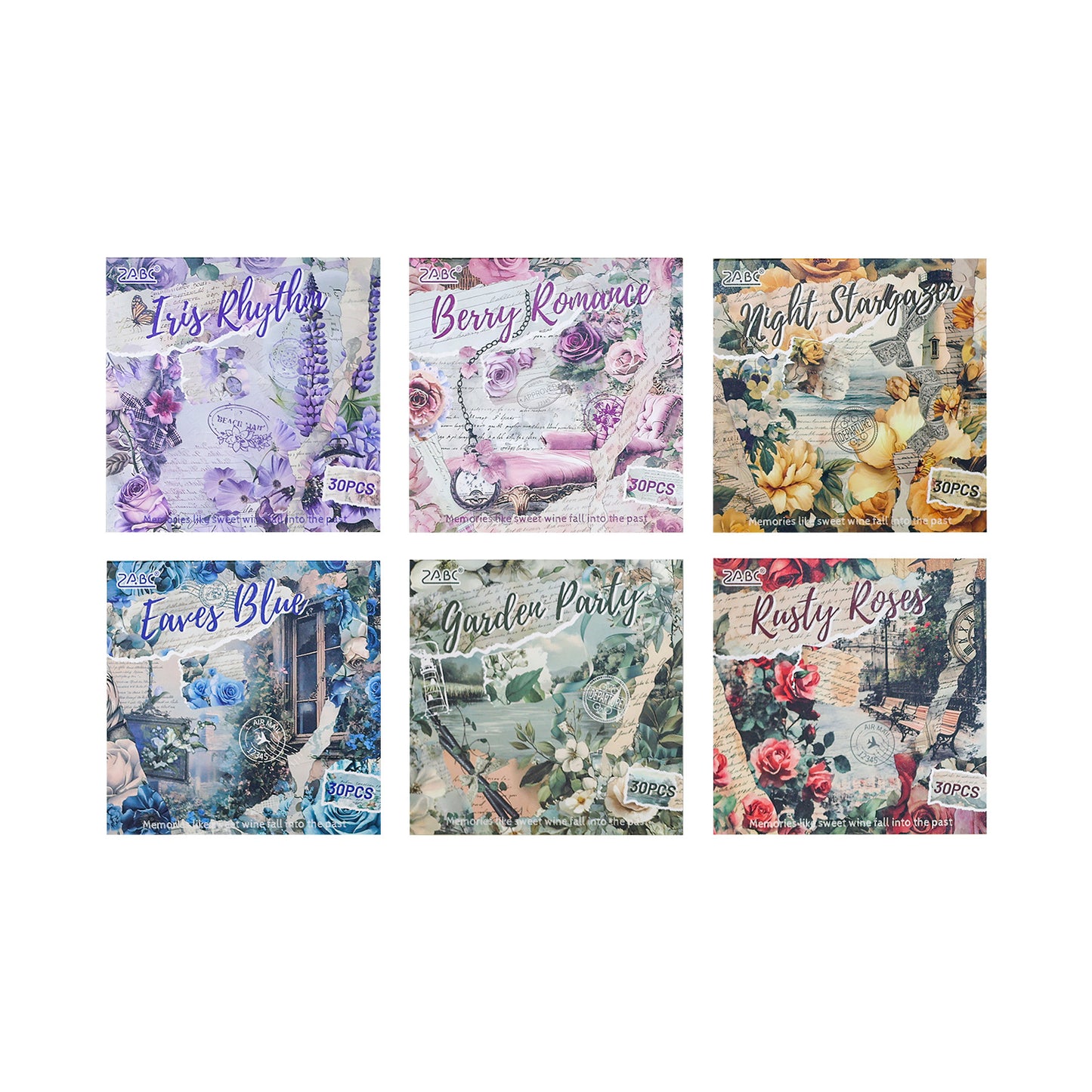 30 Sheets Vitntage Journal Paper JJCC