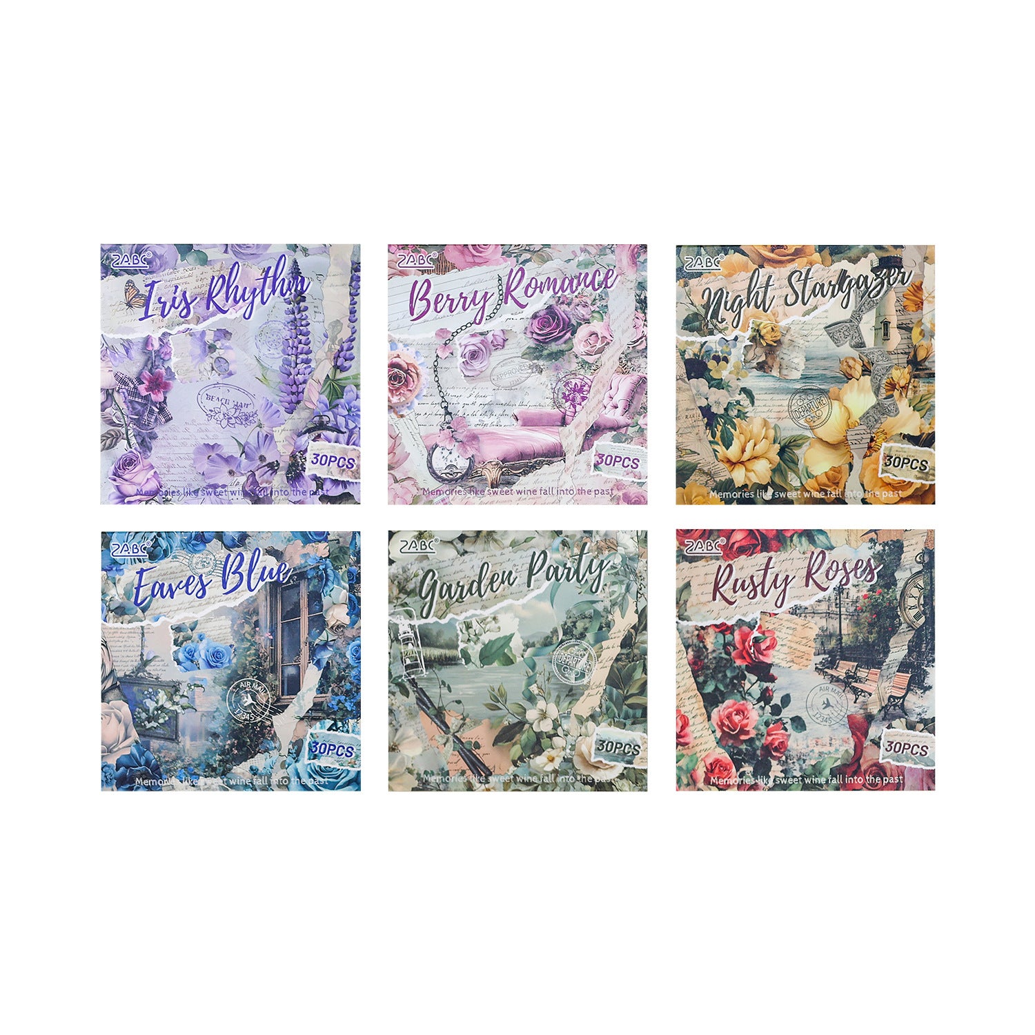30 Sheets Vitntage Journal Paper JJCC