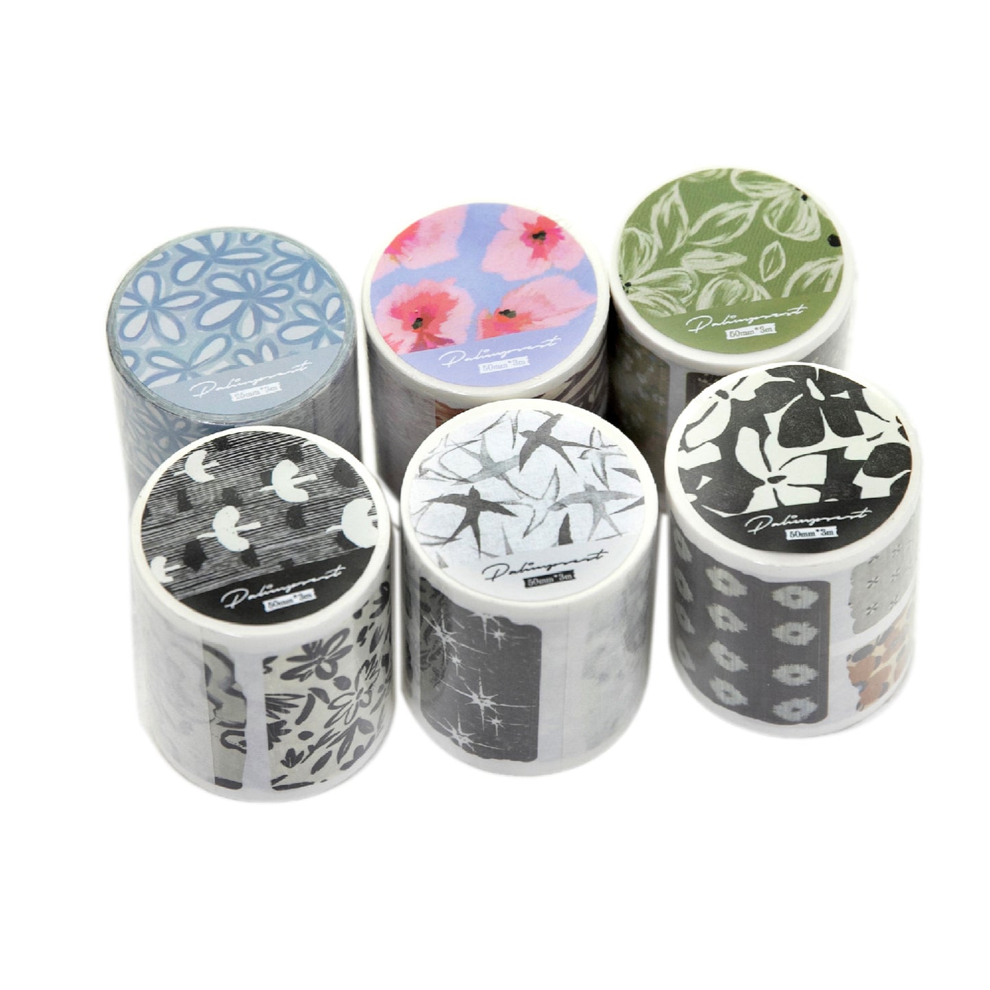 1 Roll Floral Washi Stickers Tape KSZY