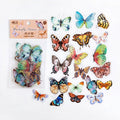 40 Pcs Buttefly PET Sticker Pack HDZRD