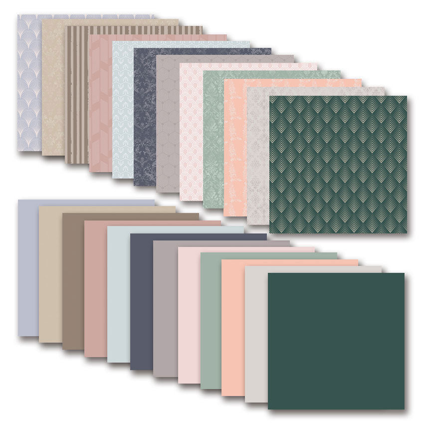 12 inch Scrapbook Paper Pad JYY093