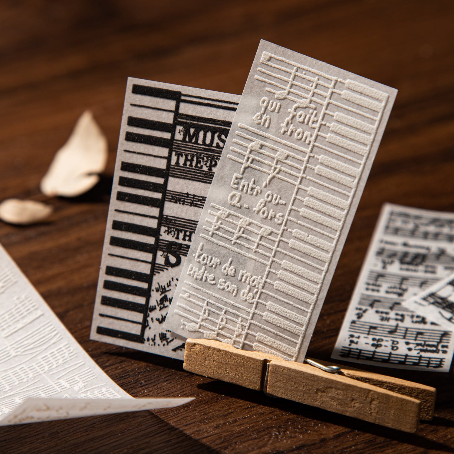 10 Pcs Sentence Poem 3D Washi Stickers WZSP