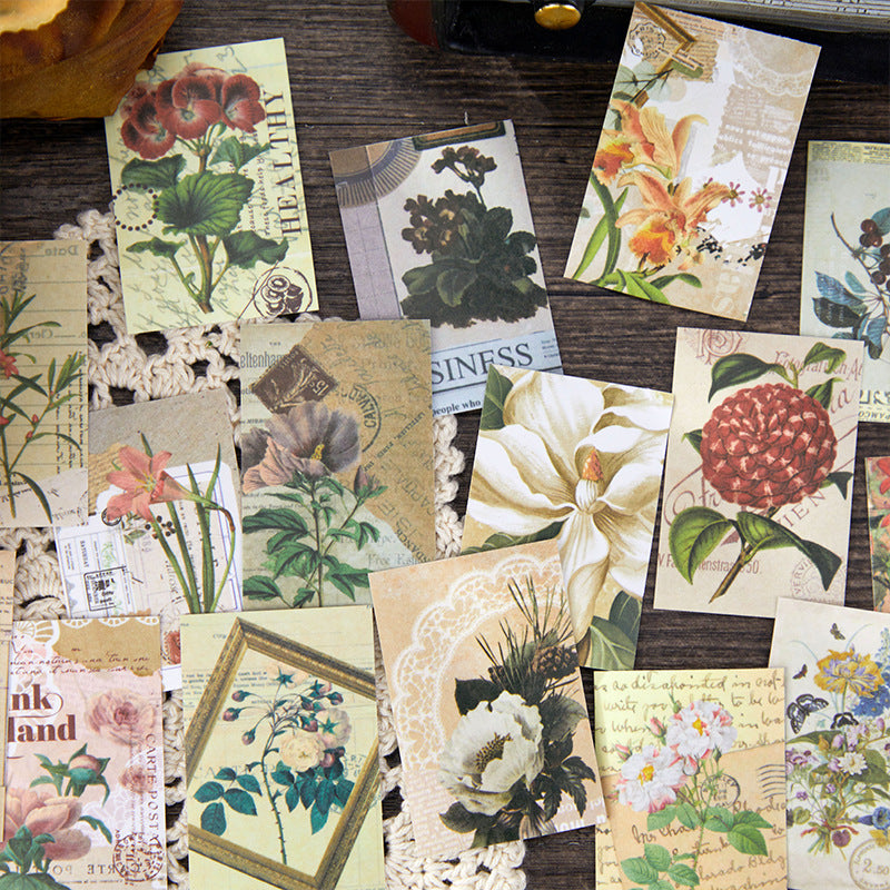 50 Pcs Washi Stickers Book JMSG