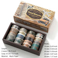 18 Rolls Vintage Washi Tape Set SGHL