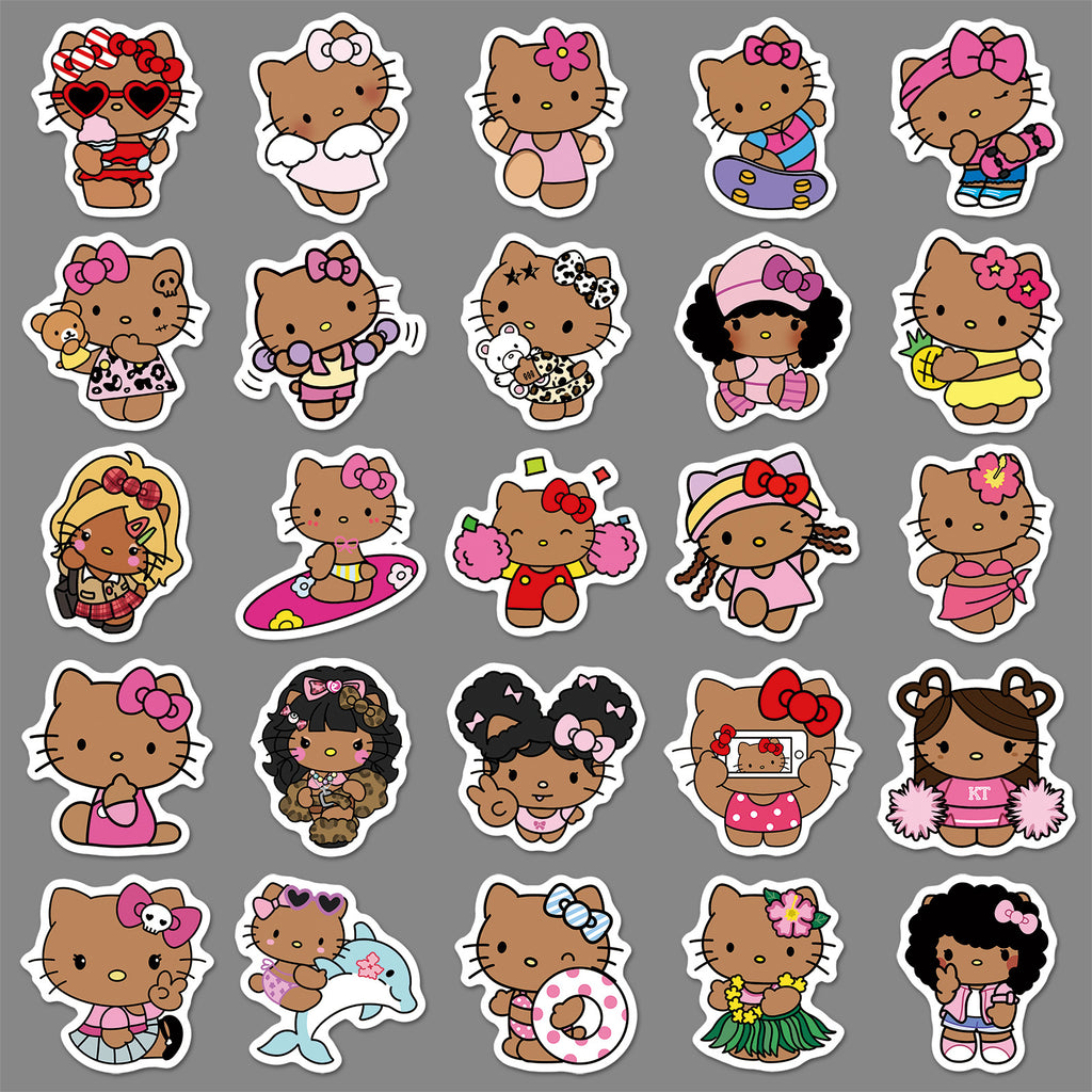 50Pcs Kawaii Waterproof Vinyl Stickers SRO122