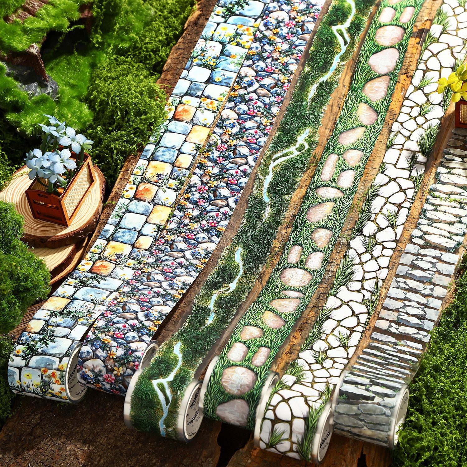 1 Roll Stone Path PET Tape SJXL