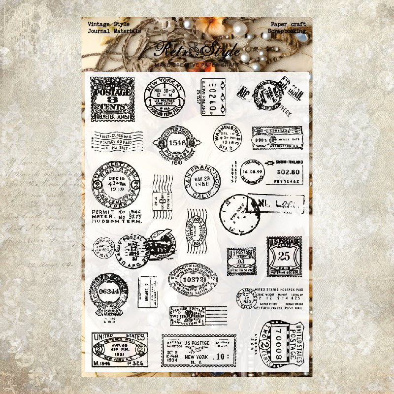 Clear Silicone Stamp STM402