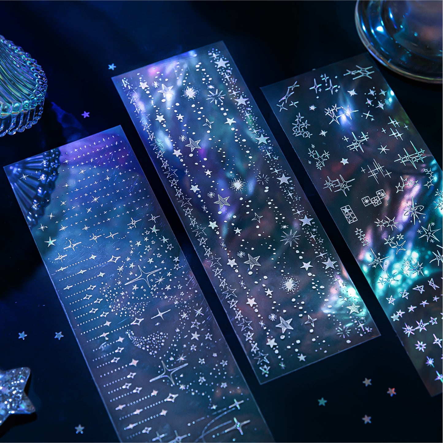 3 Pcs Punk Theme PET Stickers YSJX